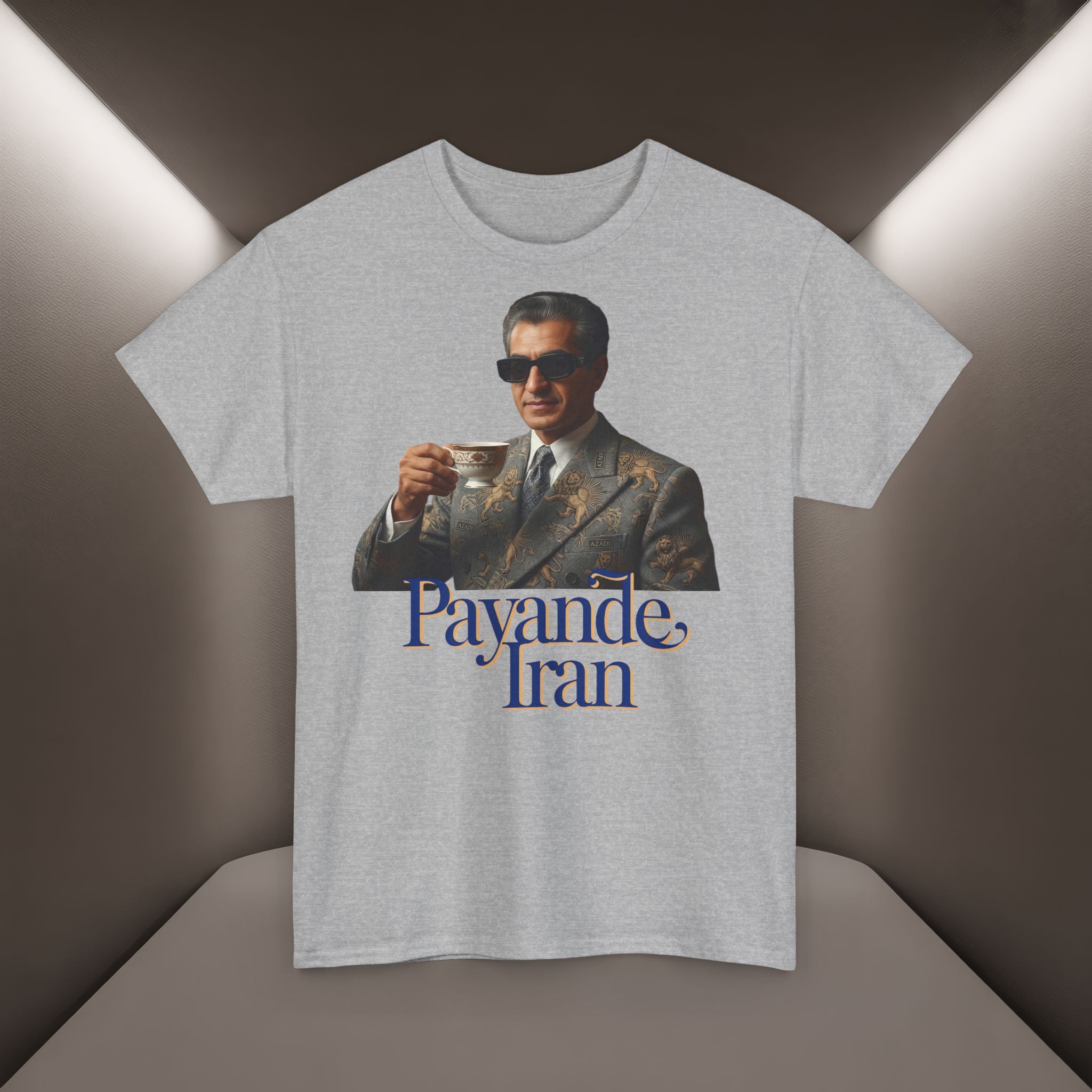 T-Shirt — "Payande Iran" Retro Style Tehran Nostalgia Tee