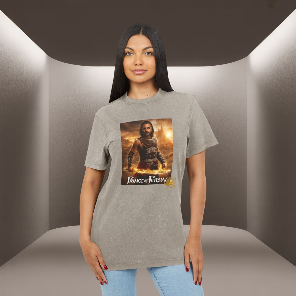 Prince of Persia Tshirt — Pahlavi Acid Wash Tshirt - Persian Vibey