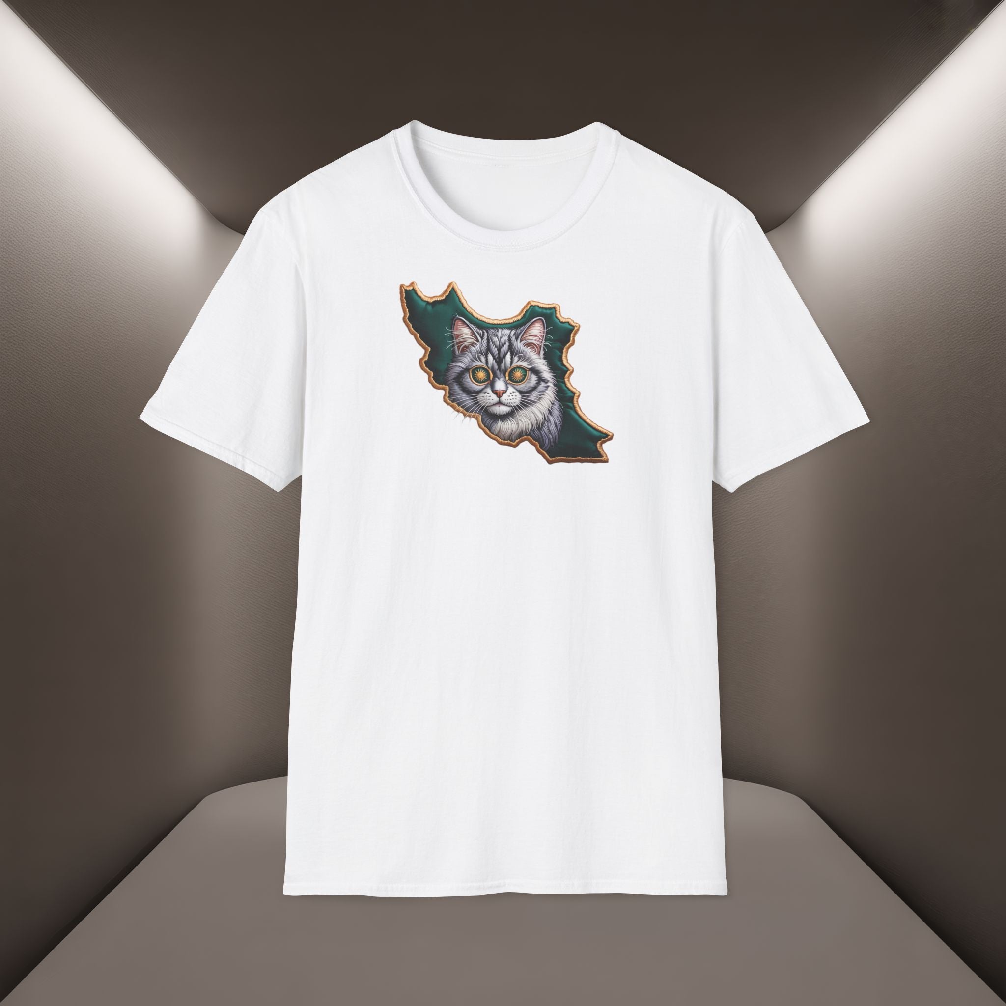 when Persian cat meets the Persian map - premium quality