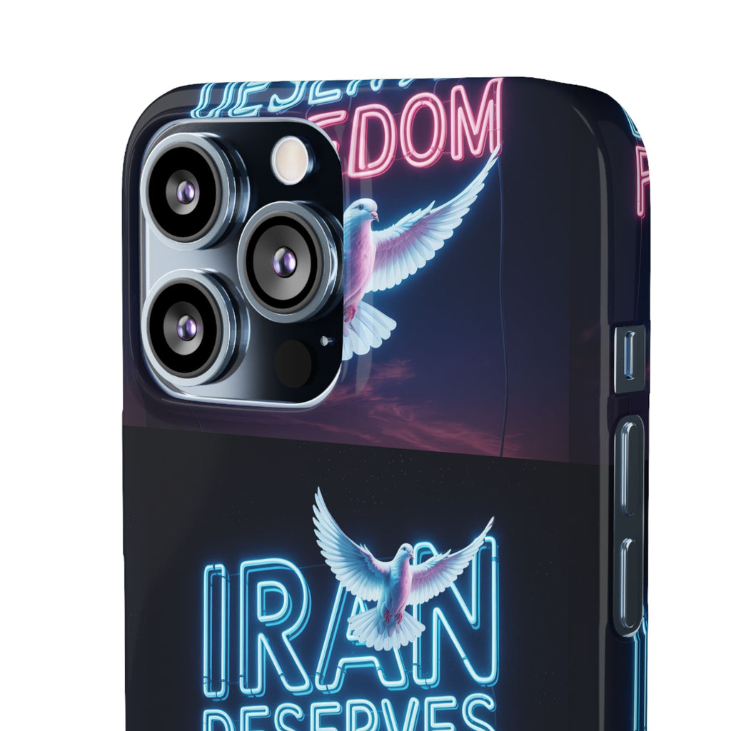 "Iran Deserves Freedom" Phone cases- For all models