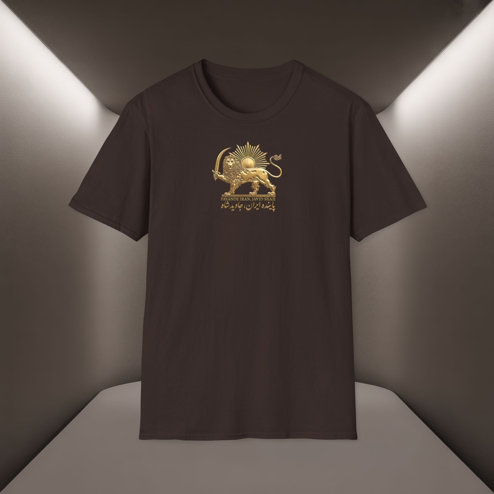 Persian Lion & The Sun Unisex T‑Shirt- Payande Iran, Javid Shah tshirt