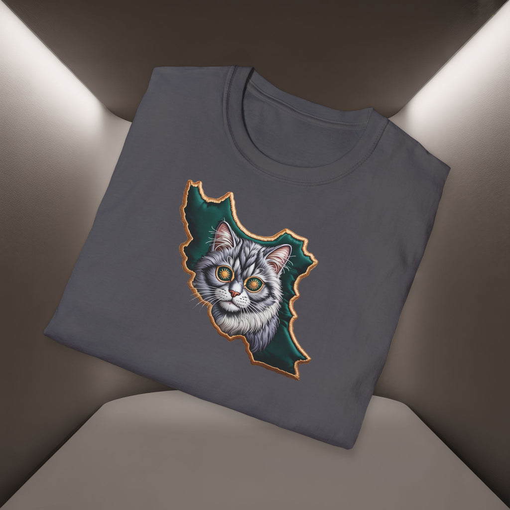 when Persian cat meets the Persian map - premium quality