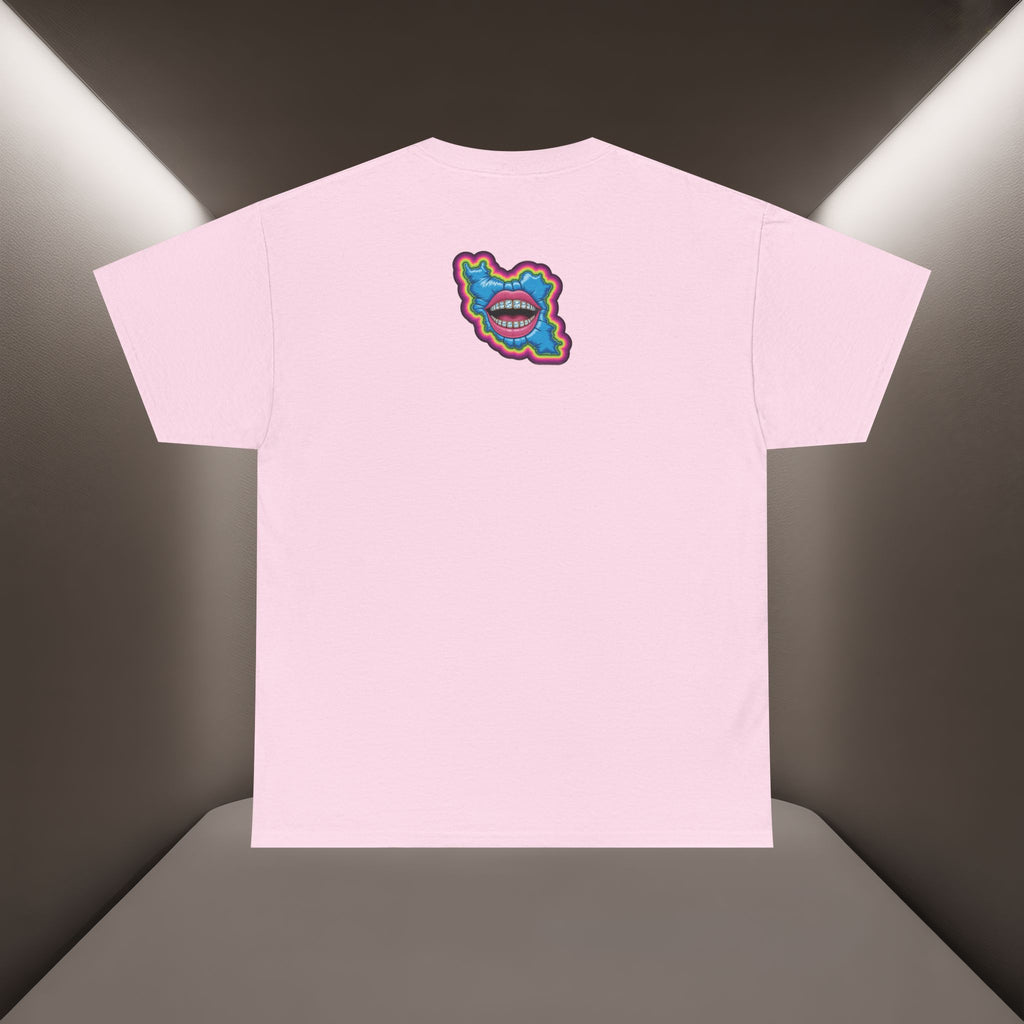 Neon Skull in Iran's map shape T-Shirt — Premium Quality