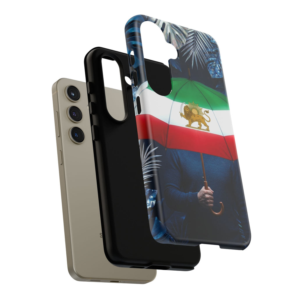 Iran Flag umbrella design phone Case