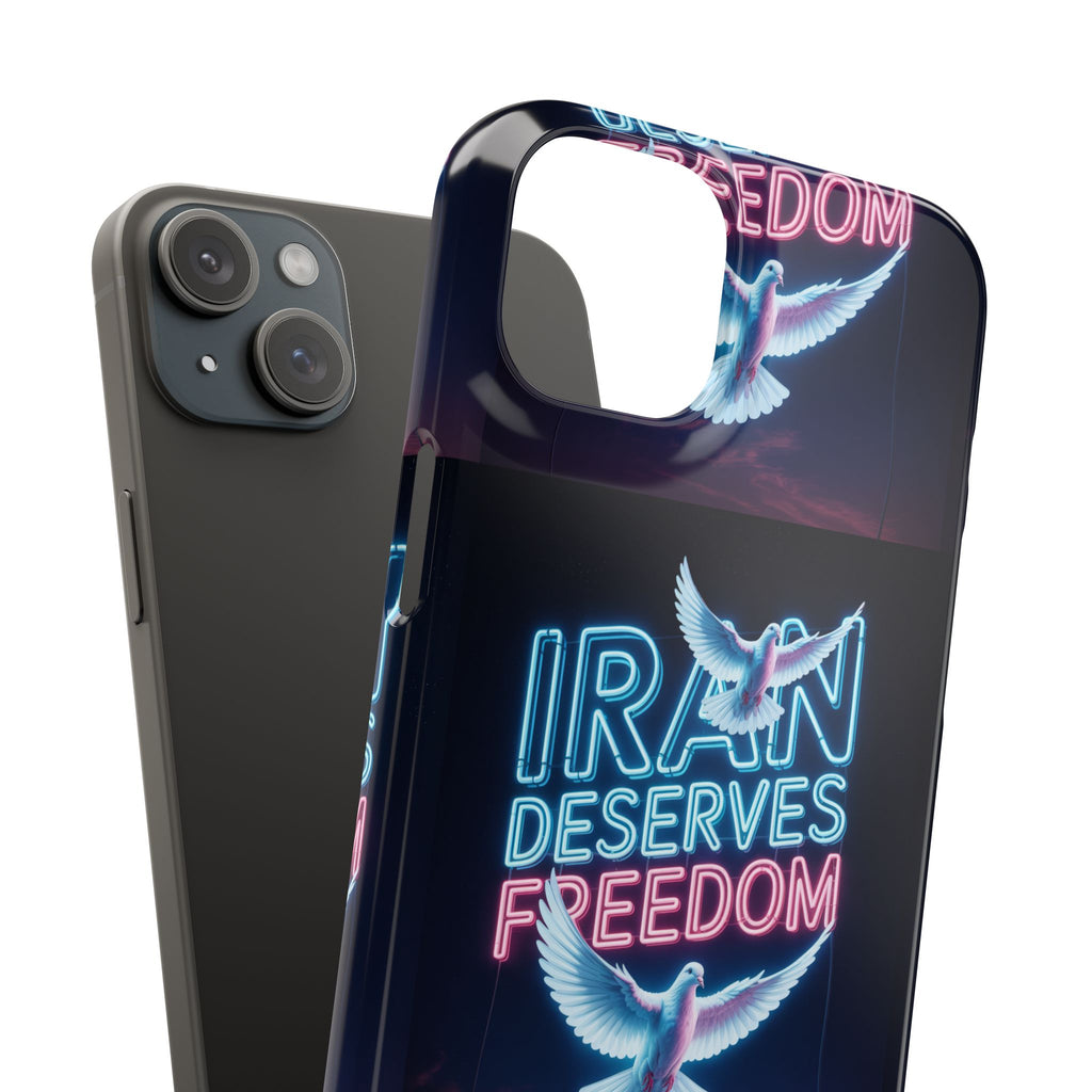 "Iran Deserves Freedom" Phone cases- For all models