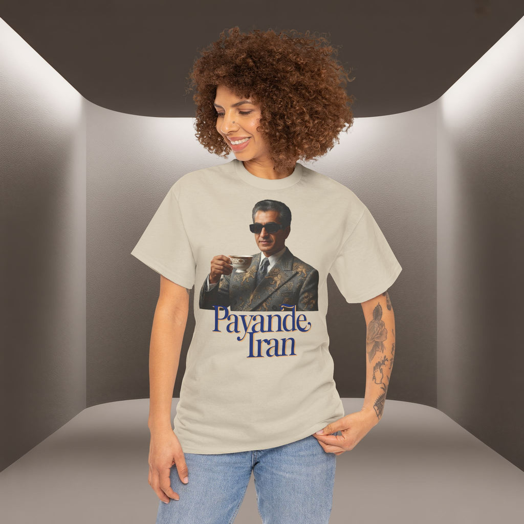 T-Shirt — "Payande Iran" Retro Style Tehran Nostalgia Tee