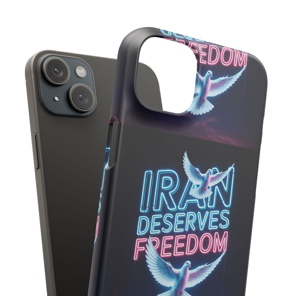 "Iran Deserves Freedom" Phone cases- For all models