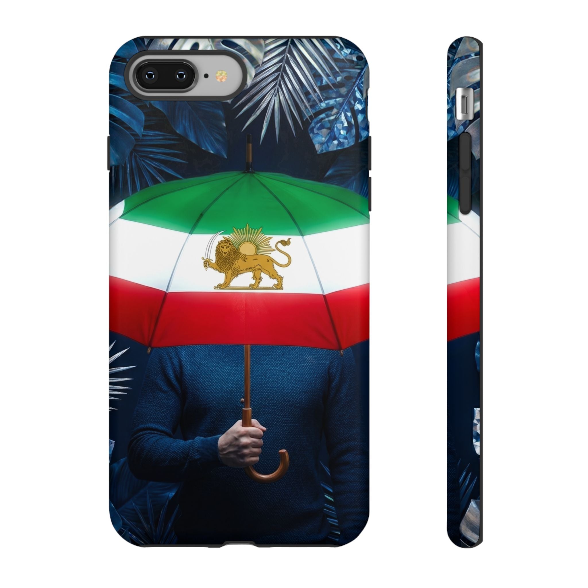 Iran Flag umbrella design phone Case