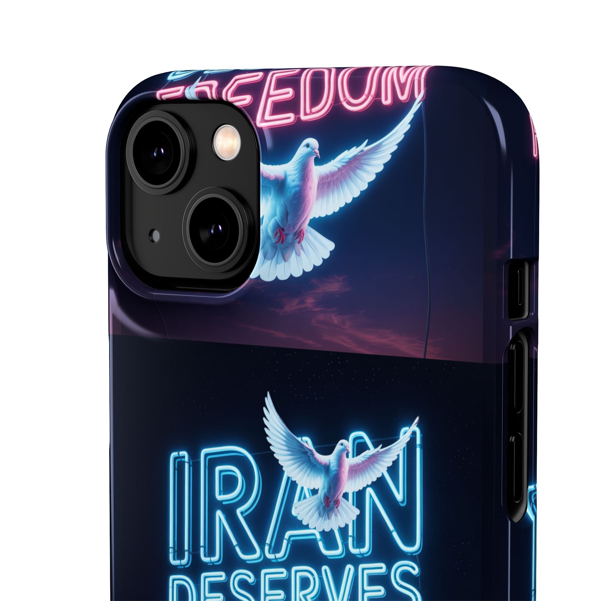 "Iran Deserves Freedom" Phone cases- For all models