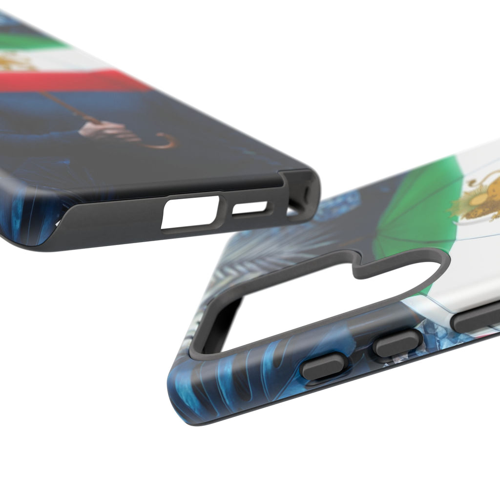 Iran Flag umbrella design phone Case
