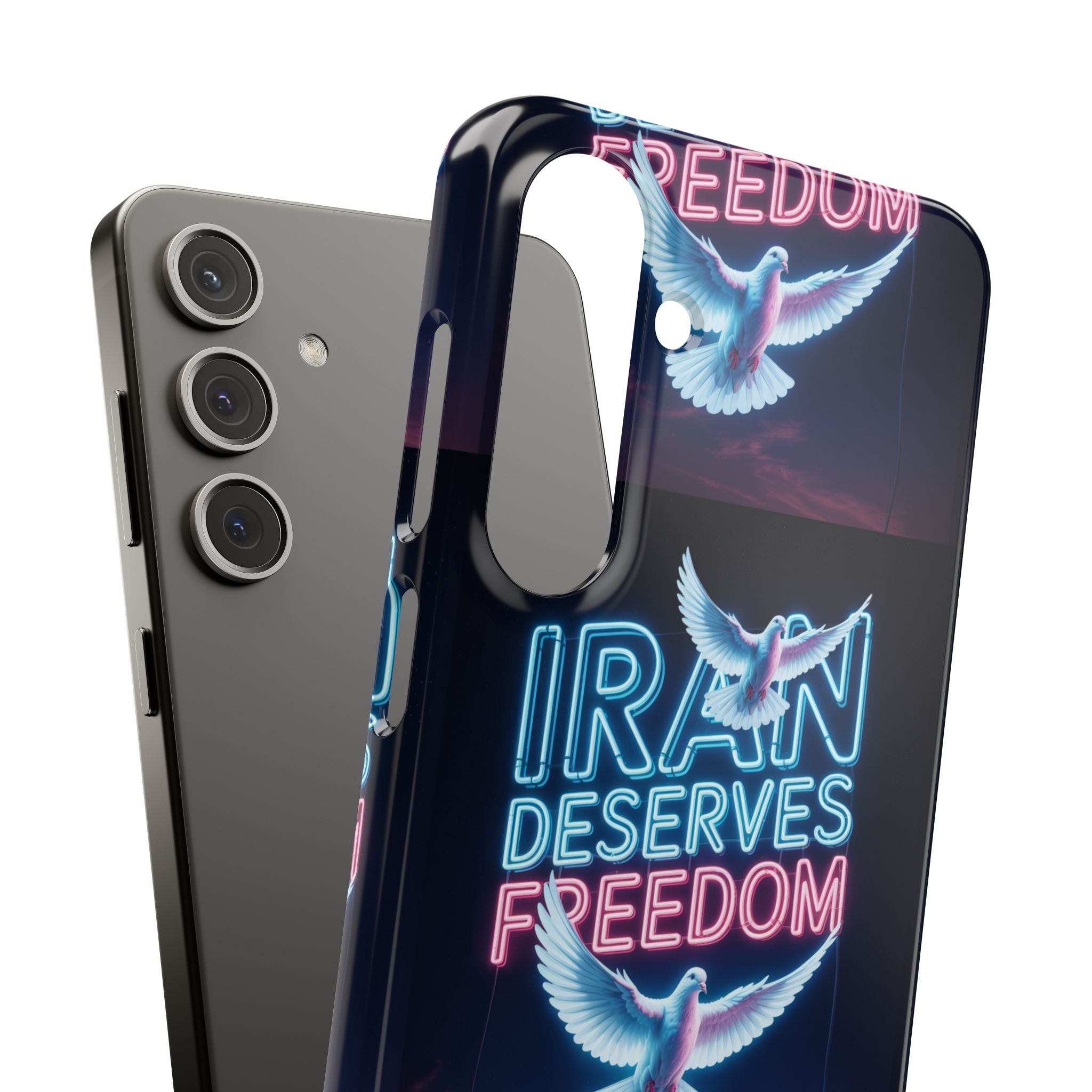 "Iran Deserves Freedom" Phone cases- For all models
