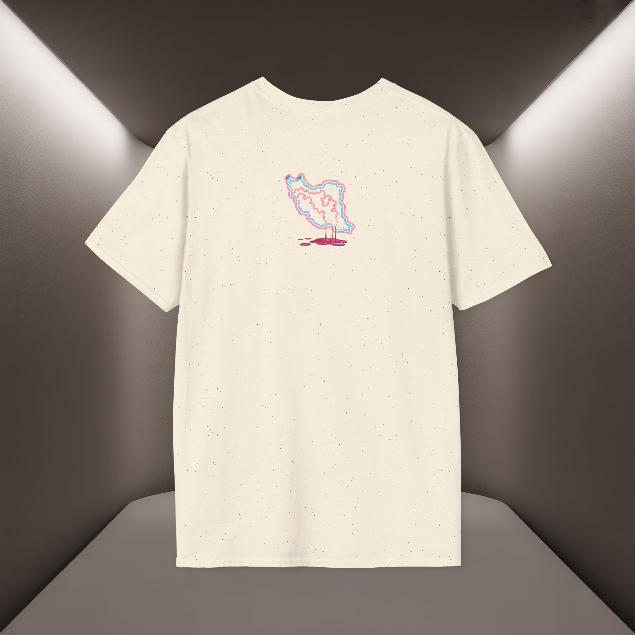 Free Iran T-Shirt — Neon design, Premium Quality