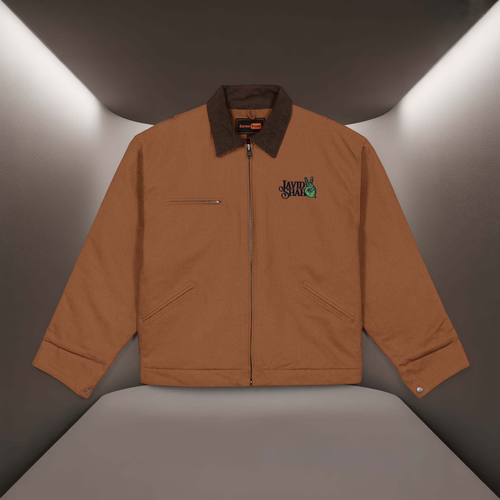 Javid Shah Embroidered Work Jacket – (GoldoOzi)