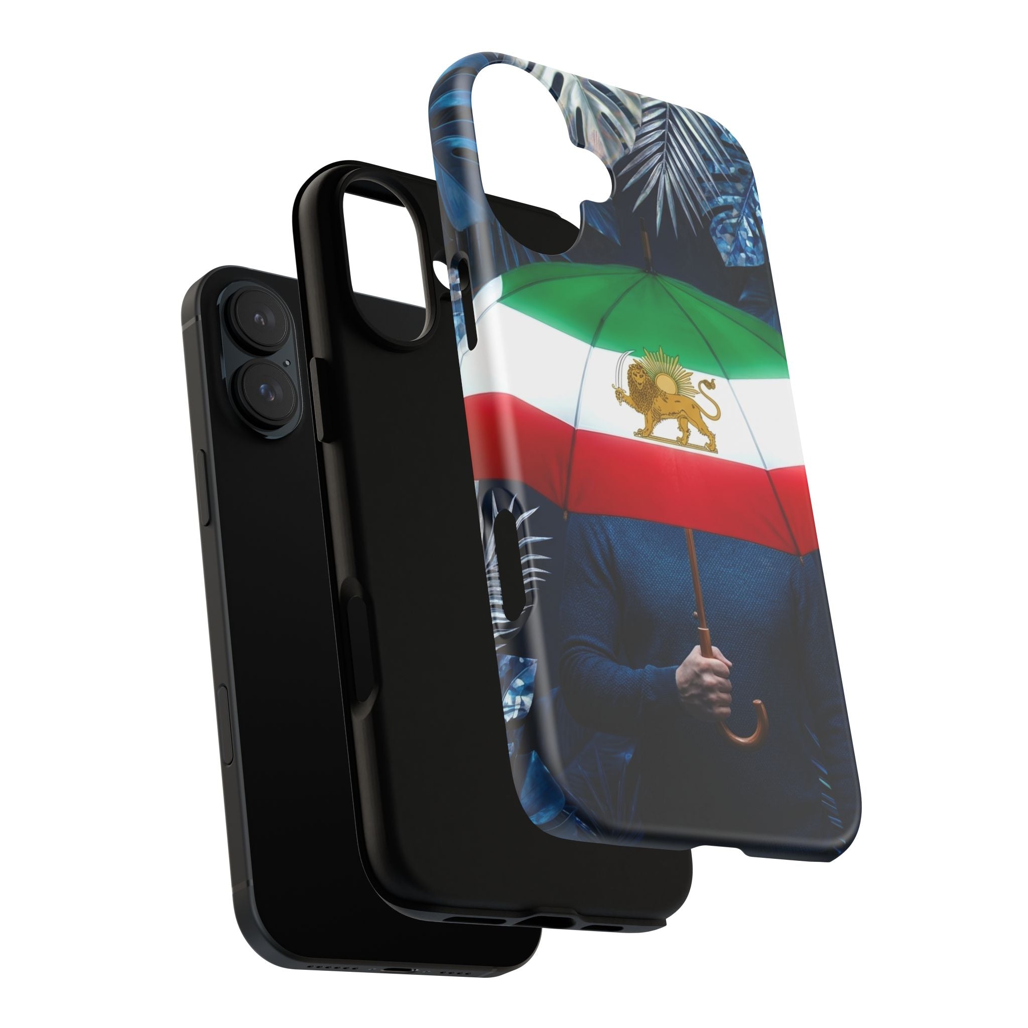 Iran Flag umbrella design phone Case