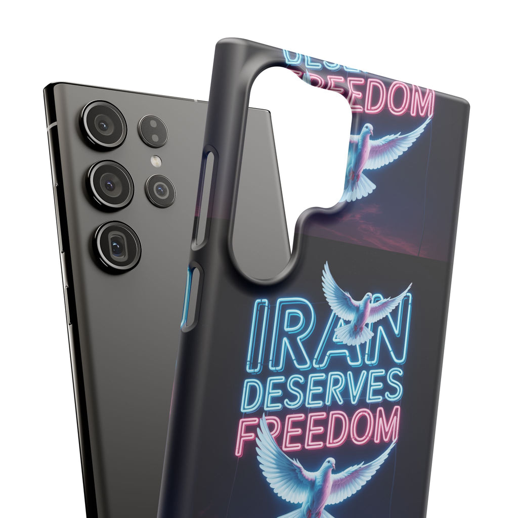 "Iran Deserves Freedom" Phone cases- For all models