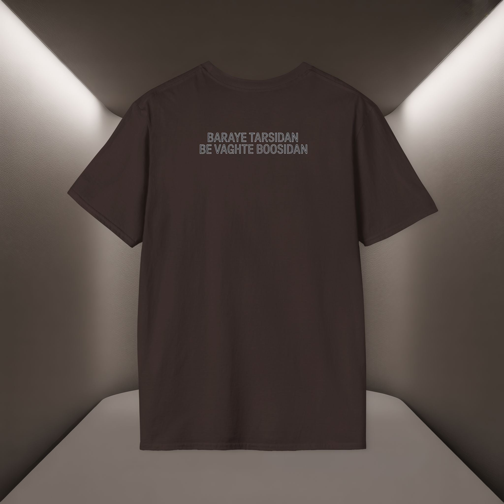 Baraye tarsidan be vaghte boosidan T-Shirt — Meaning: Because of the fear while kissing Tshirt