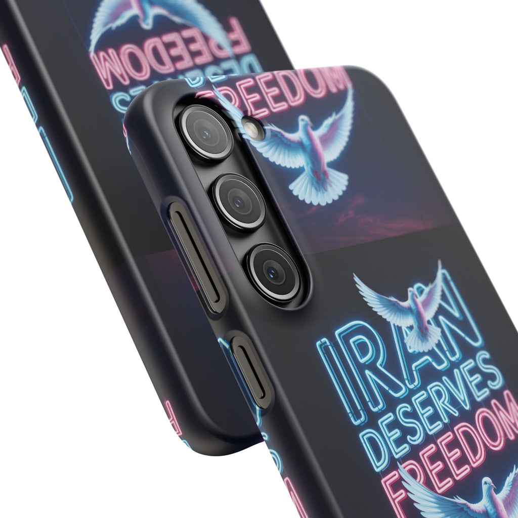 "Iran Deserves Freedom" Phone cases- For all models