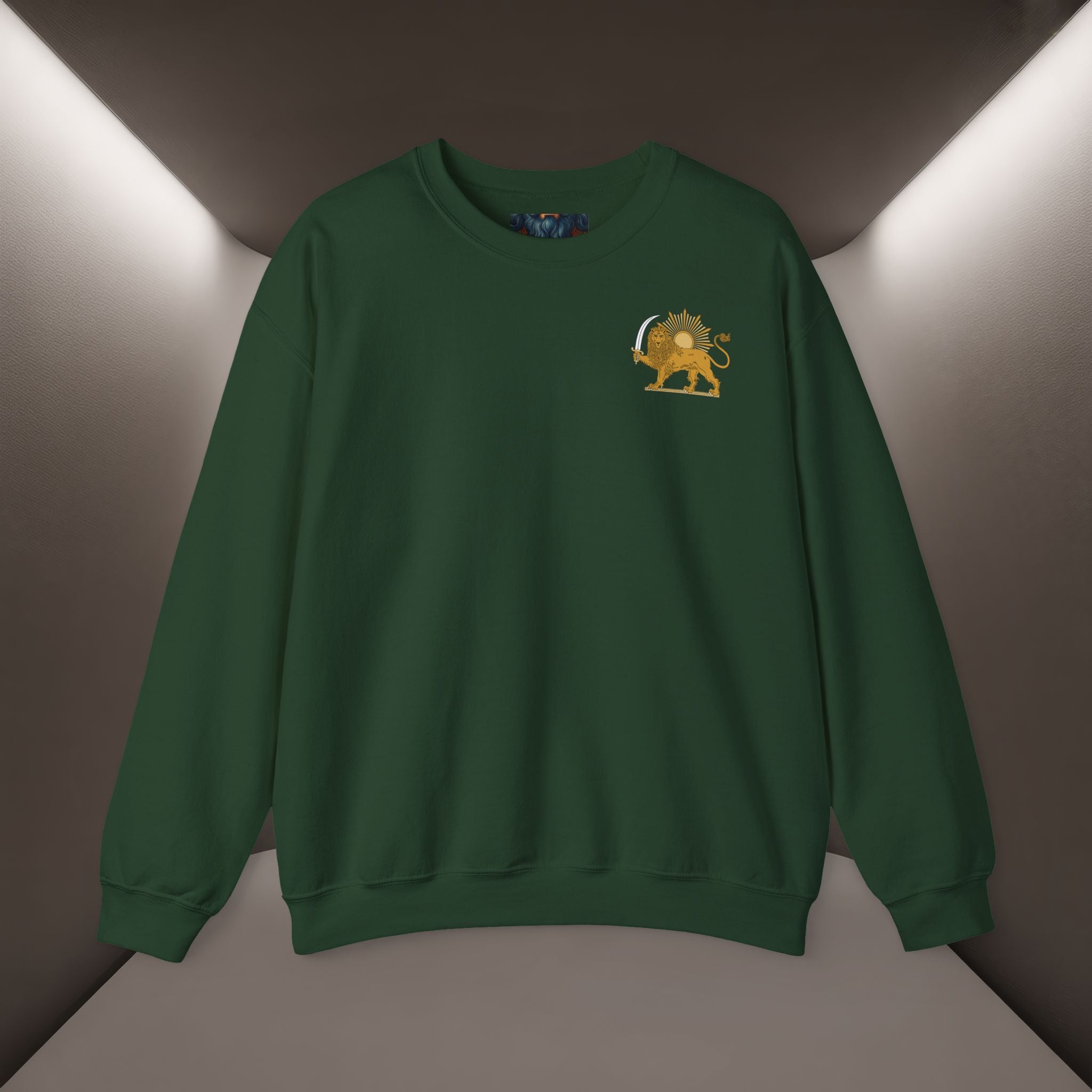 King Reza Vintage Playing Card Unisex Sweatshirt