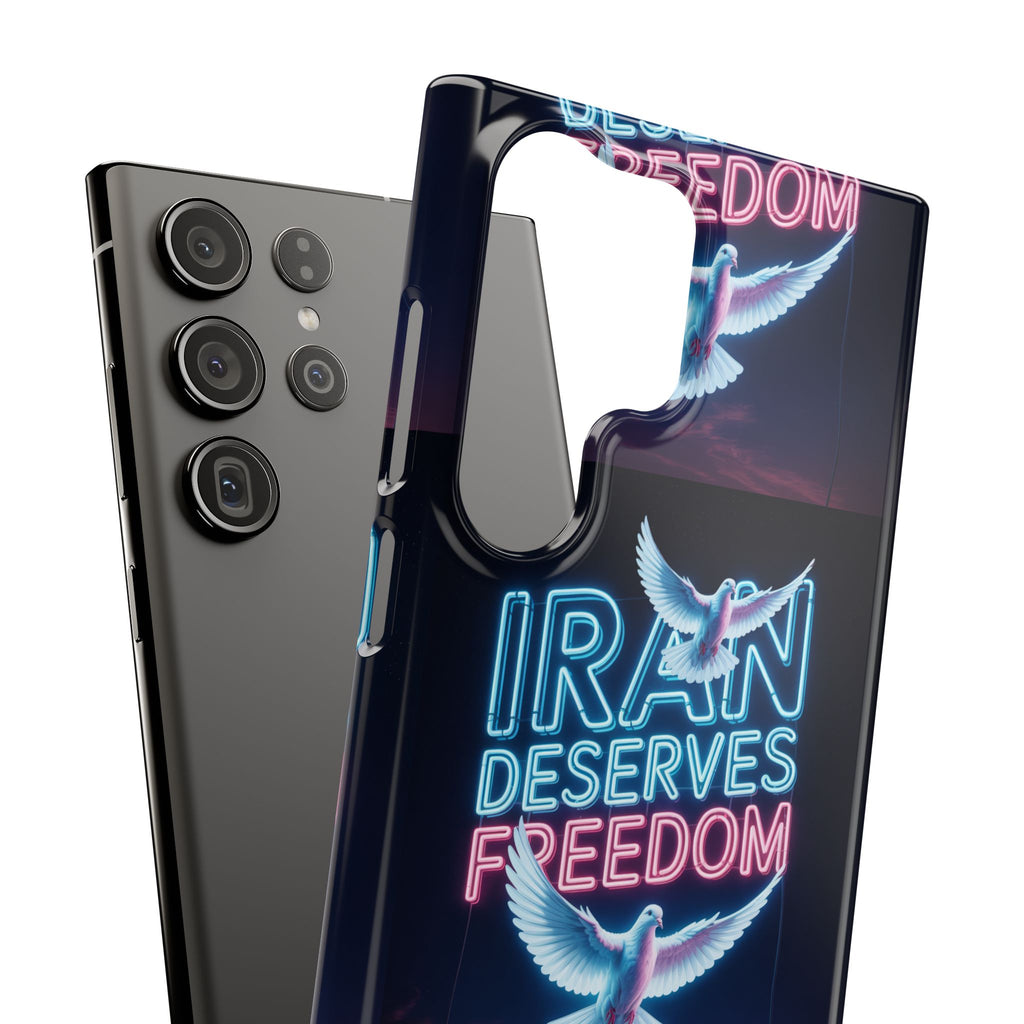"Iran Deserves Freedom" Phone cases- For all models
