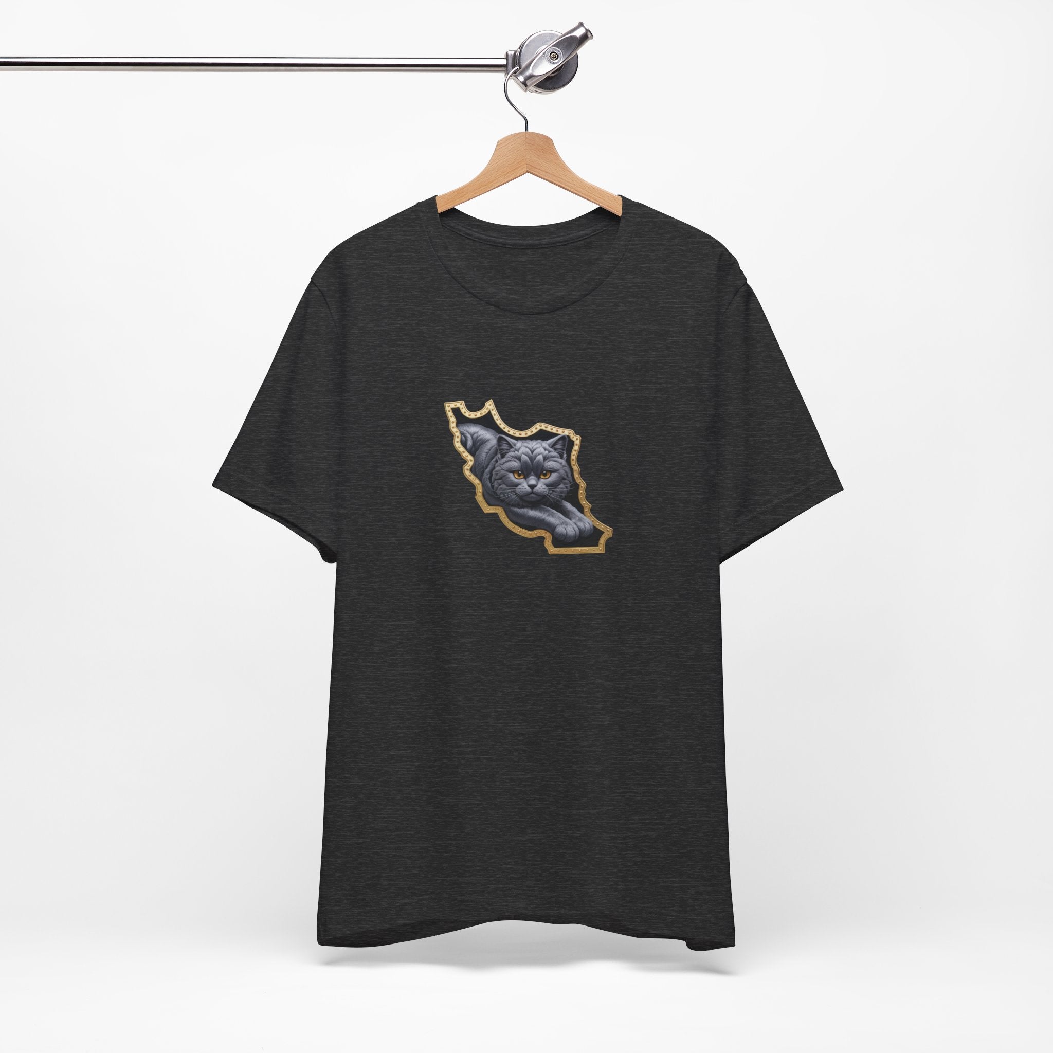 Persian Cat in a Persian Map Graphic design- unisex T-shirt- Premium quality