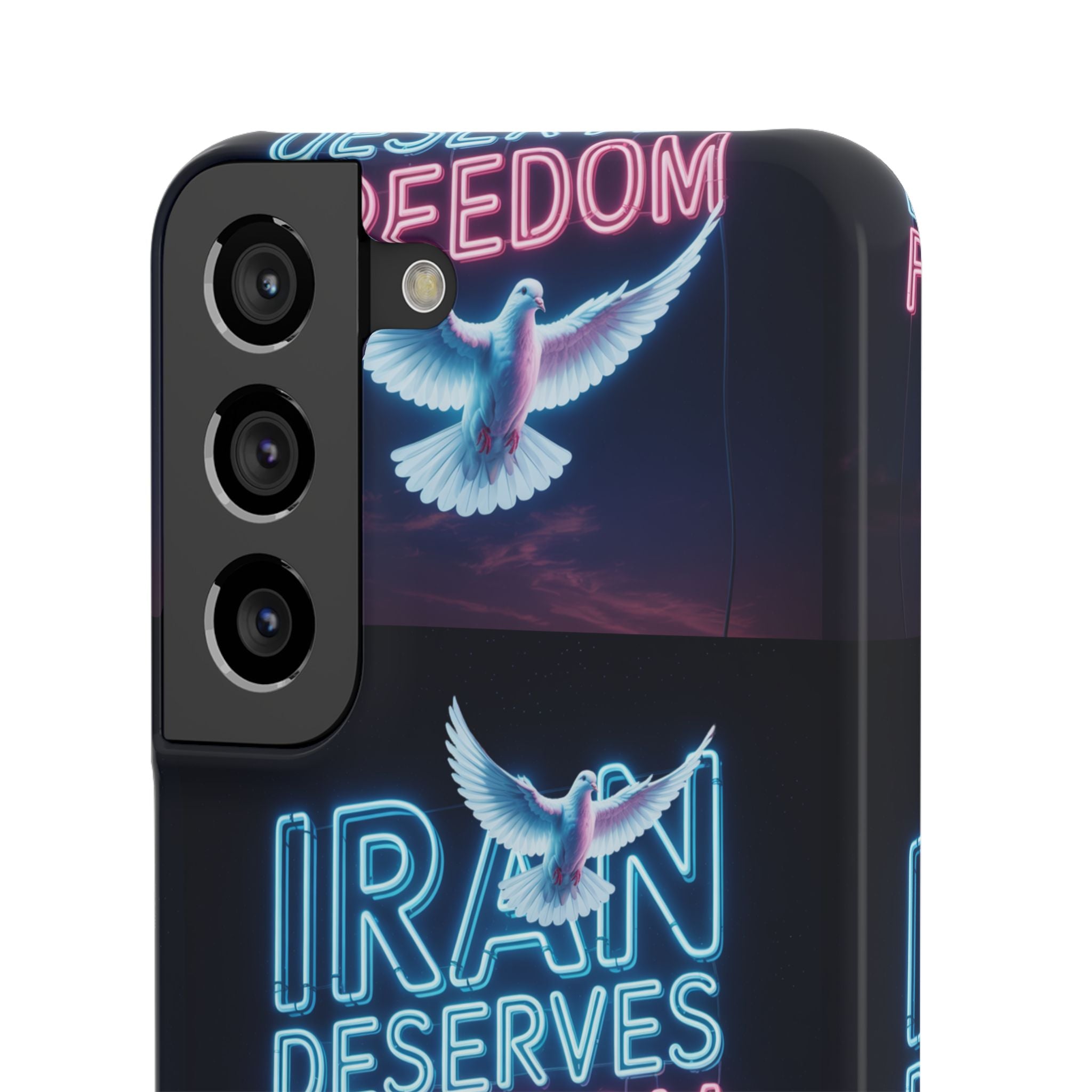 "Iran Deserves Freedom" Phone cases- For all models