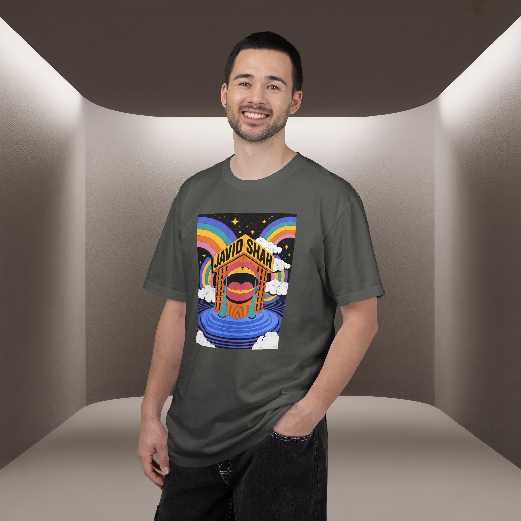 Javid Shah Unisex Garment-Dyed T-shirt