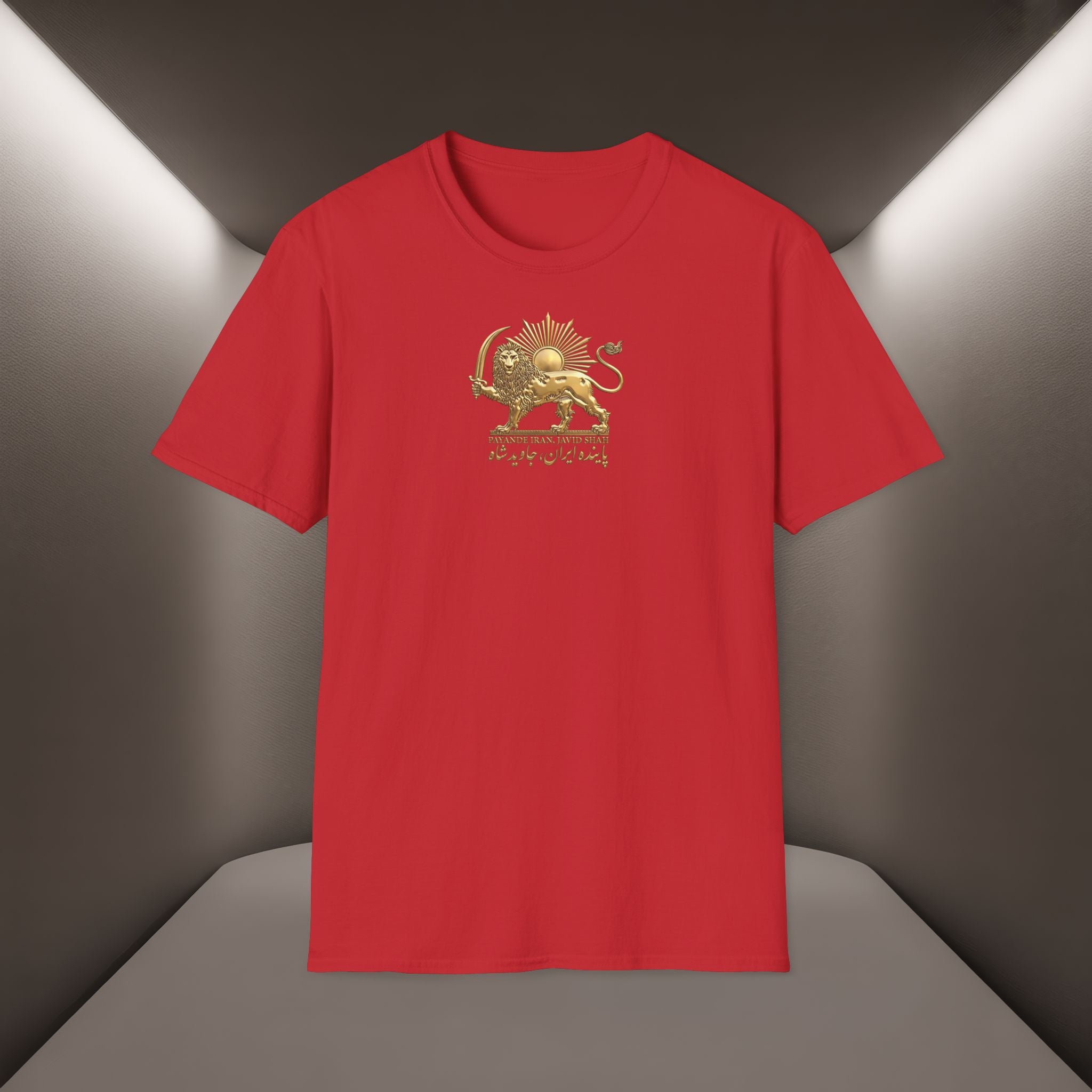 Persian Lion & The Sun Unisex T‑Shirt- Payande Iran, Javid Shah tshirt
