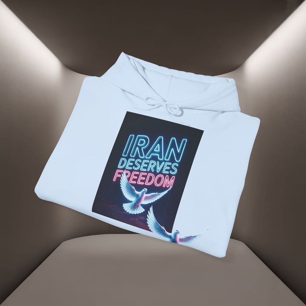 Iran deserves freedom Unisex Hoodie — Iran hoodie - Persian Vibey