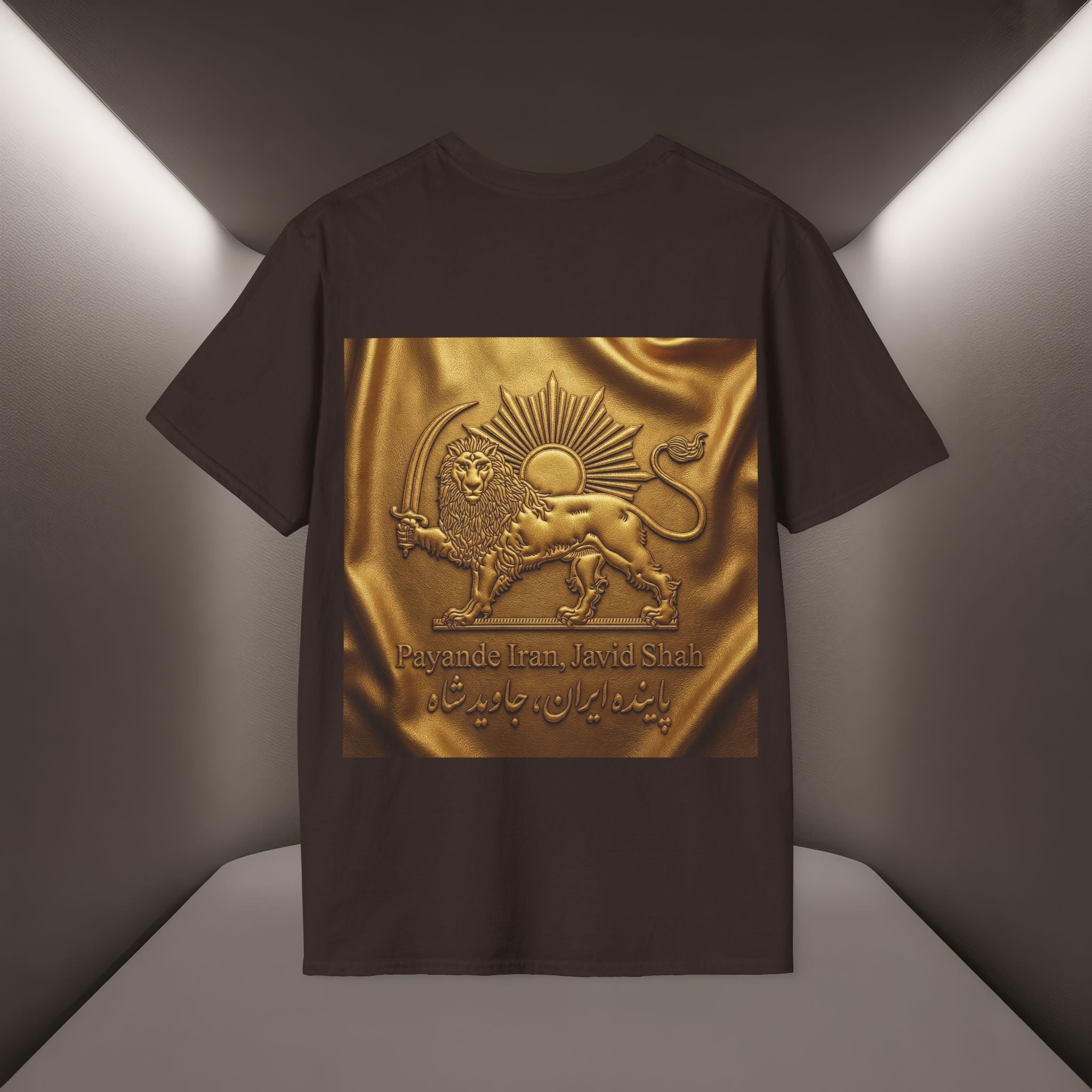 Persian Lion & The Sun Unisex T‑Shirt- Payande Iran, Javid Shah tshirt