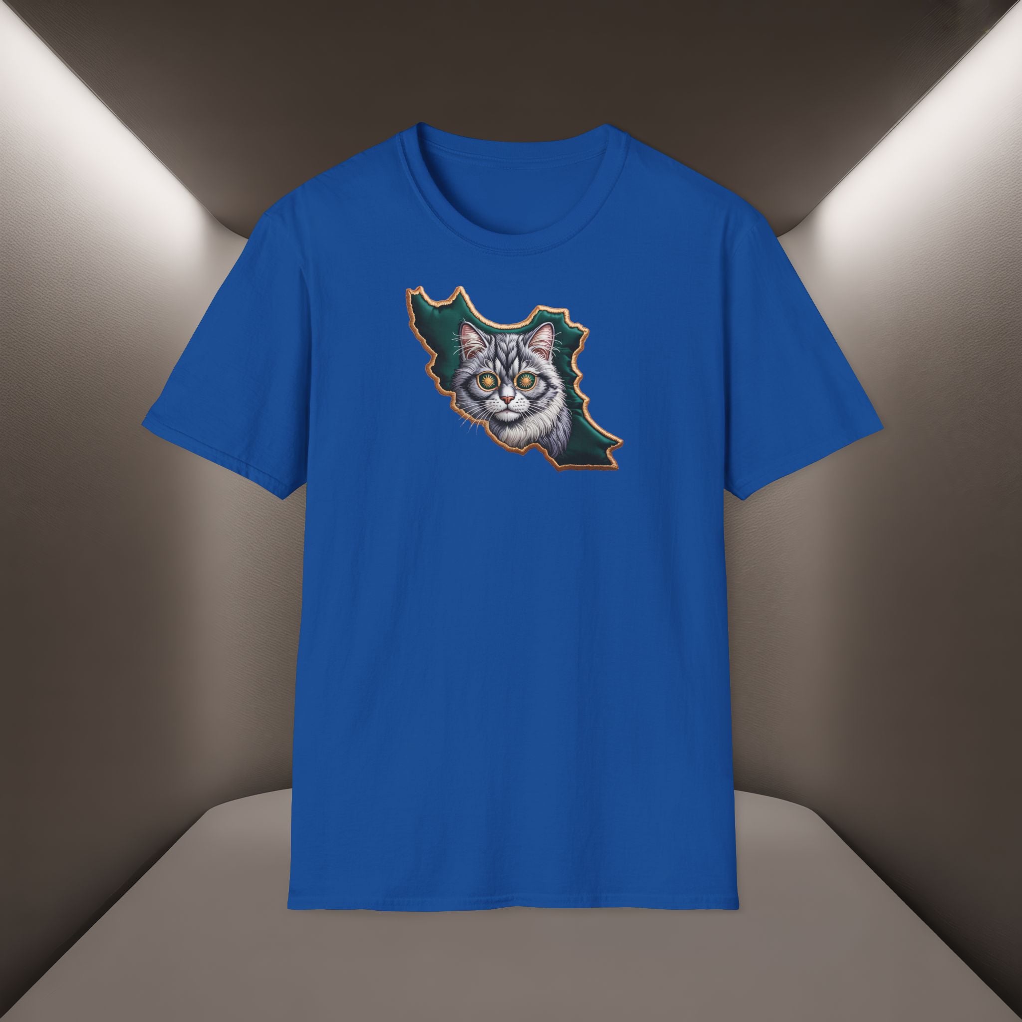 when Persian cat meets the Persian map - premium quality