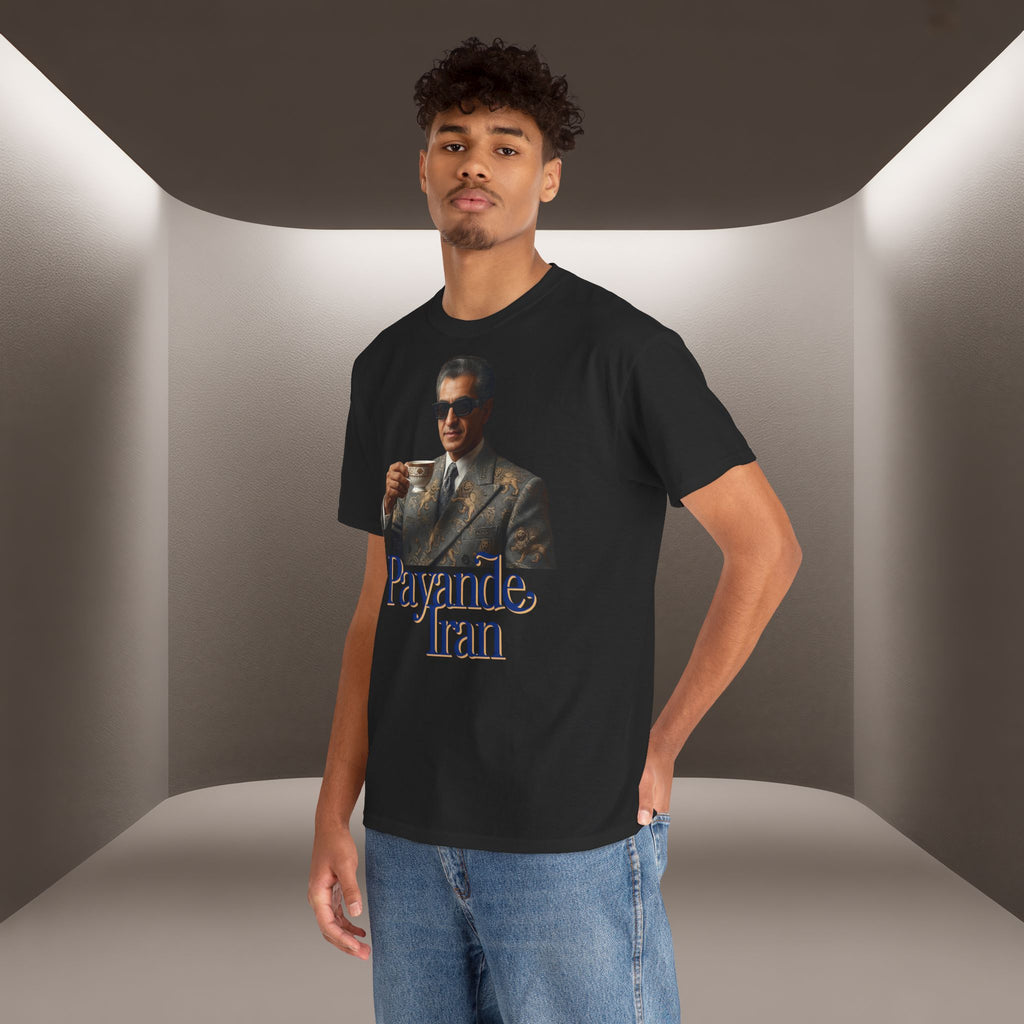 T-Shirt — "Payande Iran" Retro Style Tehran Nostalgia Tee