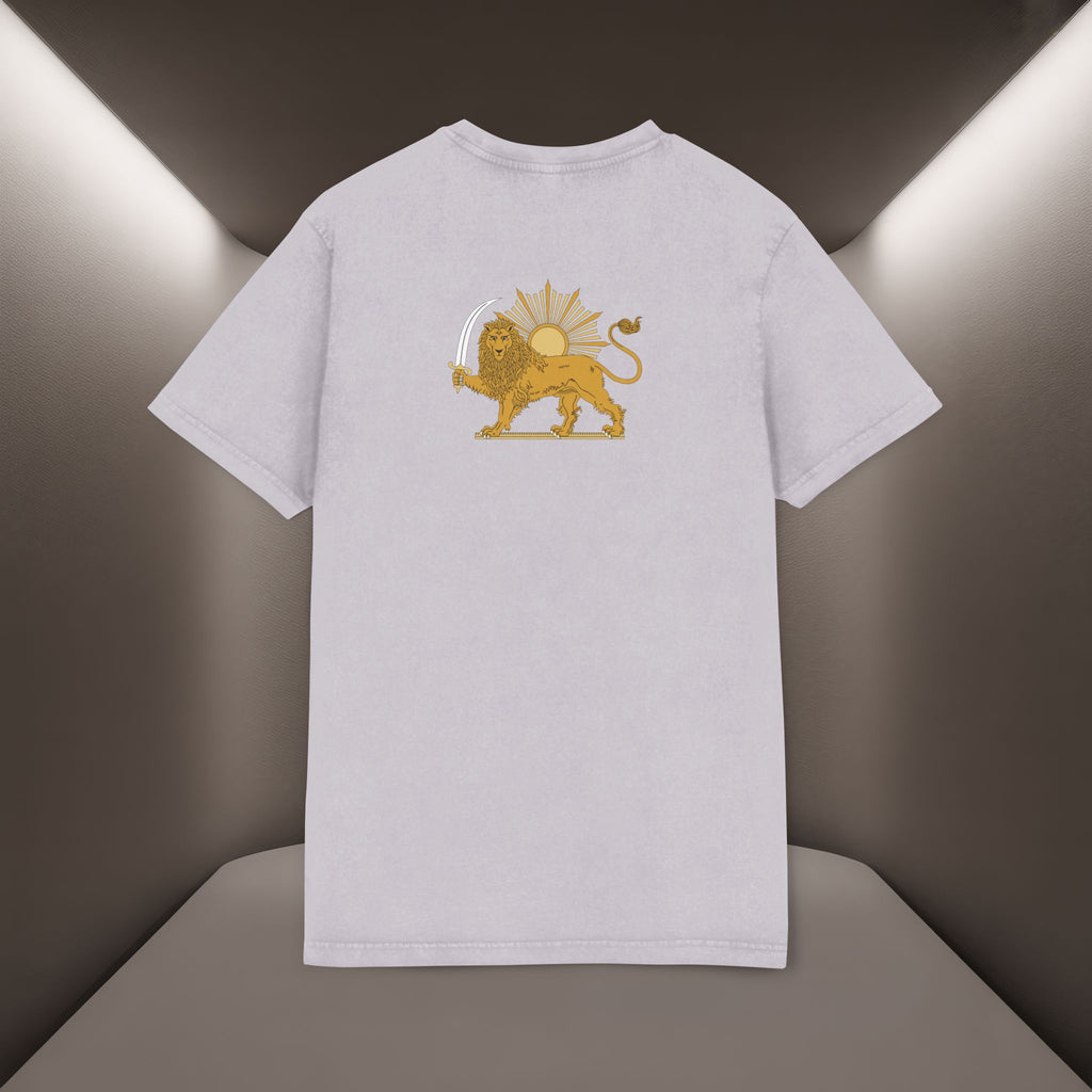 Prince of Persia Tshirt — Pahlavi Acid Wash Tshirt - Persian Vibey