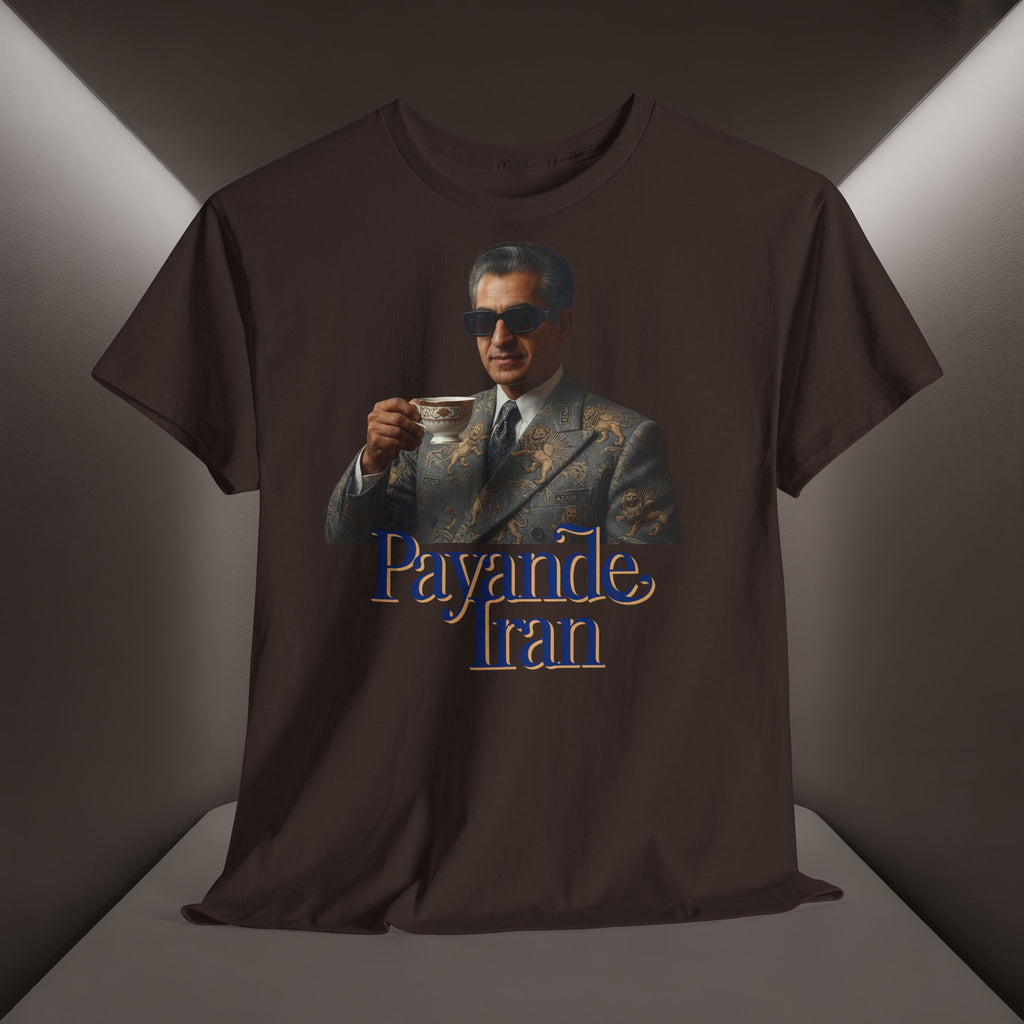 T-Shirt — "Payande Iran" Retro Style Tehran Nostalgia Tee