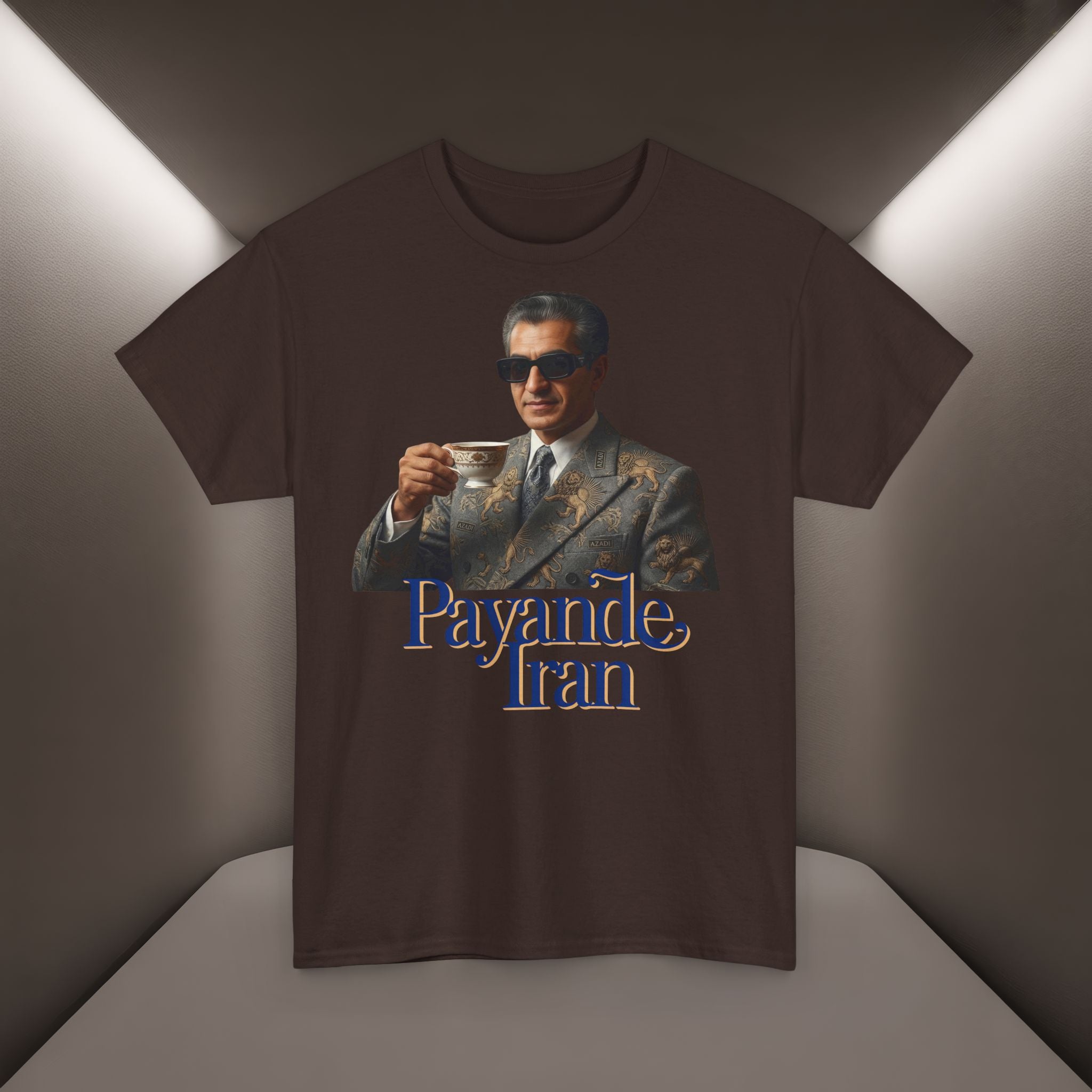 T-Shirt — "Payande Iran" Retro Style Tehran Nostalgia Tee