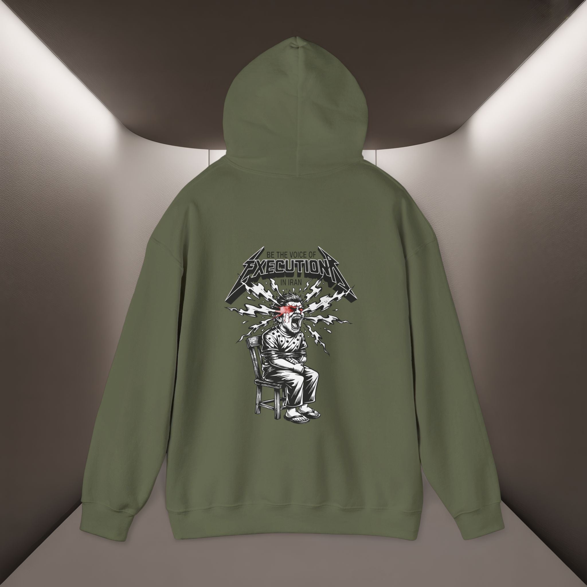 Be The Voice Of Execution In Iran Hoodie, 47 Years Hoodie - Peraian Vibey