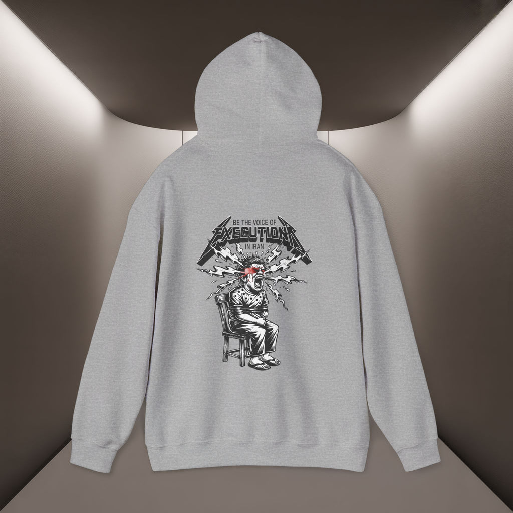 Be The Voice Of Execution In Iran Hoodie, 47 Years Hoodie - Peraian Vibey