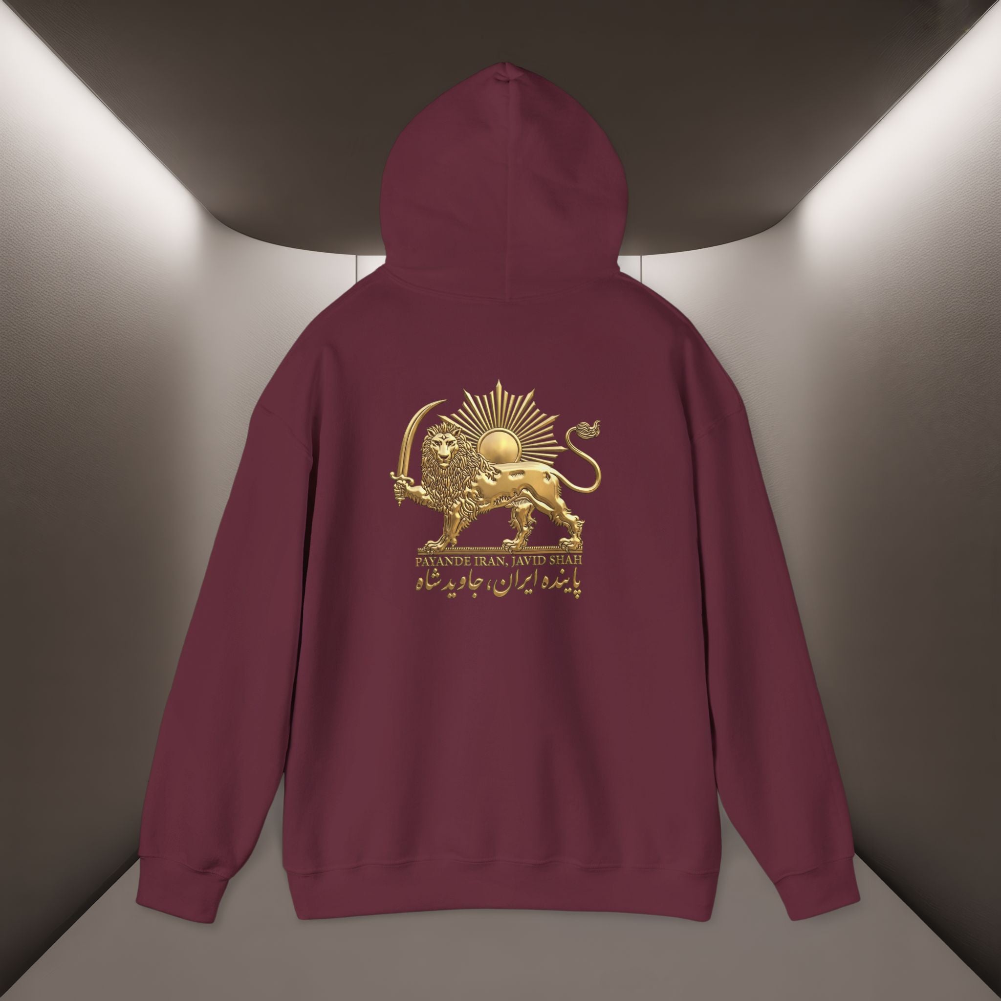 Payande Iran, Javid Shah Unisex Hoodie - Persian Vibey Hoodie