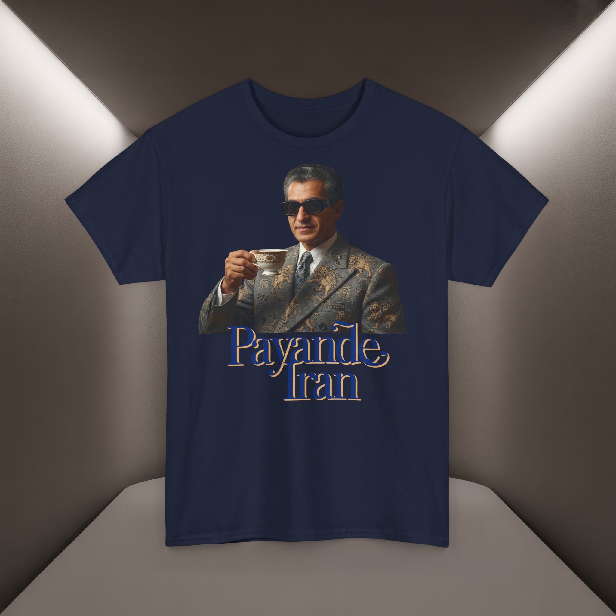 T-Shirt — "Payande Iran" Retro Style Tehran Nostalgia Tee