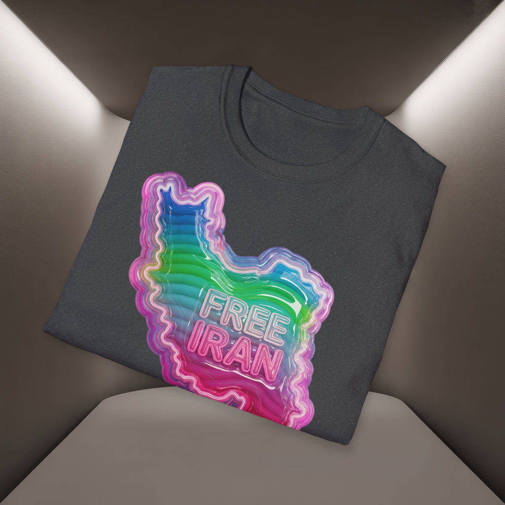 Free Iran Digital art design T-Shirt, Premium Quality