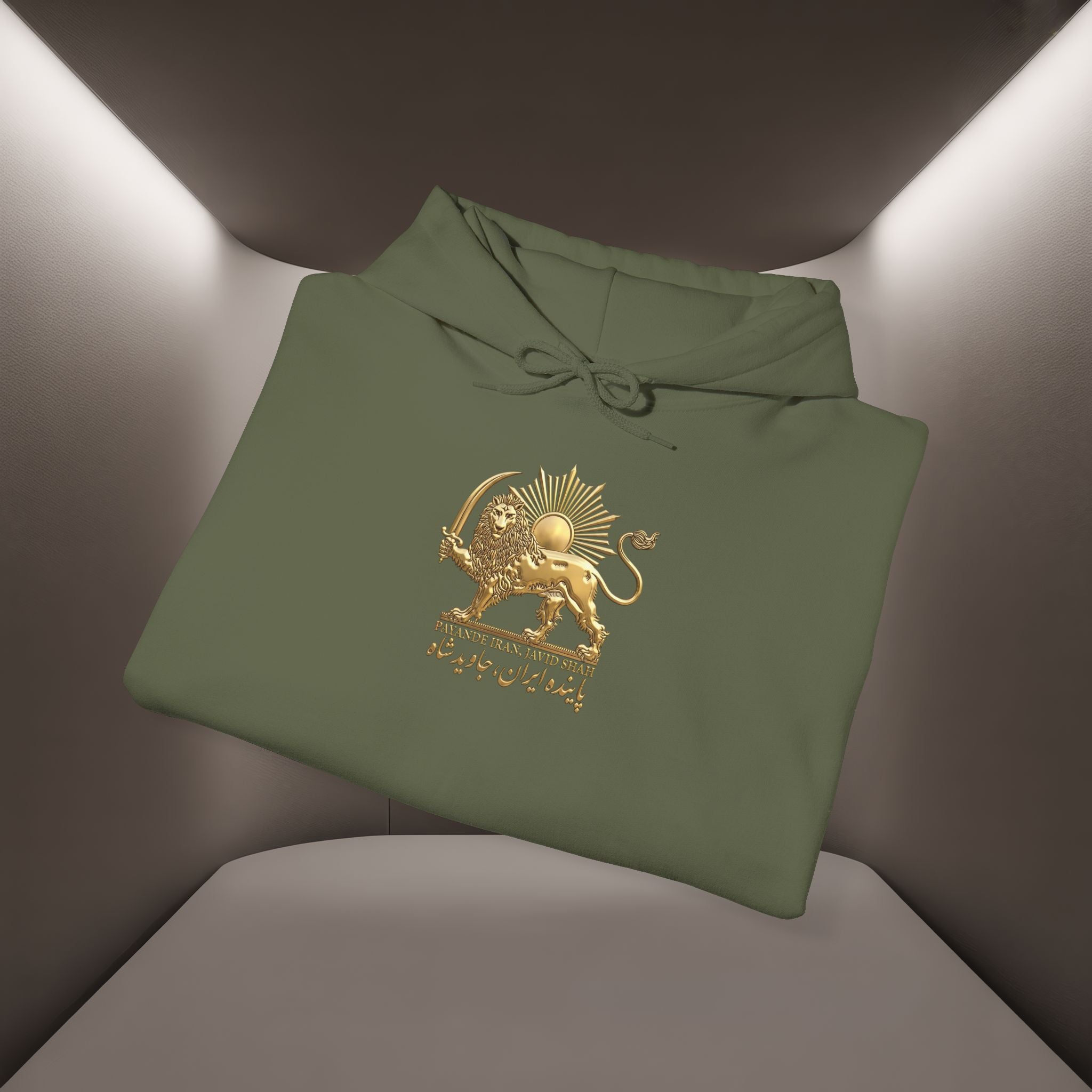 Persian Flag Conceptual Graphic, Unisex Hoodie